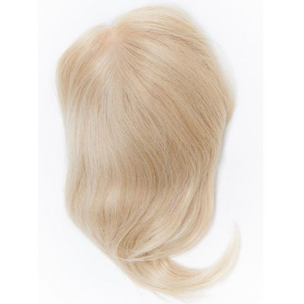 100% Echthaar Blonde Mono Top Haarteil