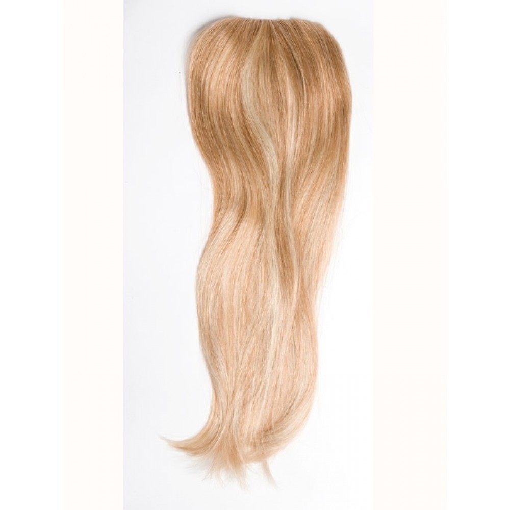 Blonde Echthaar Haarteil für Damen