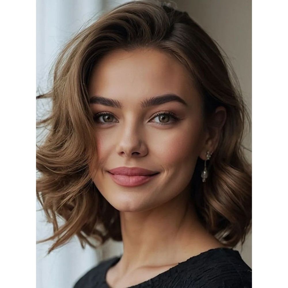 Must-have-Bob-Perücken aus 100 % Echthaar für Damen 2025