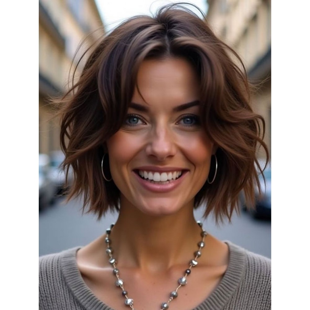 favohair beliebte Bob-Perücken aus 100 % Echthaar