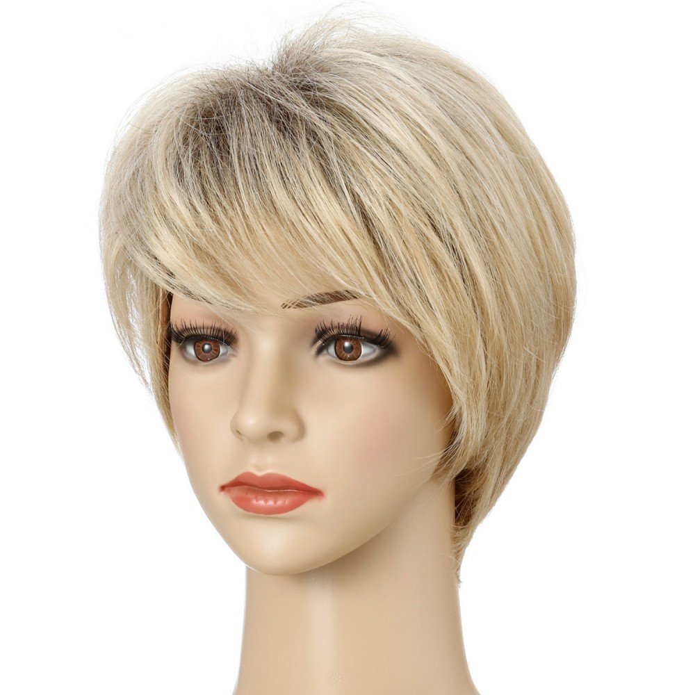 Neu Kurze Blonde Perücken 2022