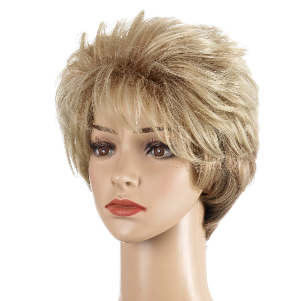 Neu Kurze Blonde Perücken 2022