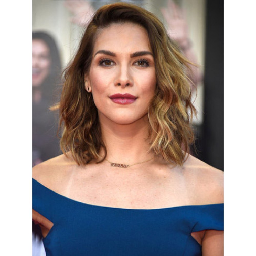 Allison Holker Schulterlange Frisur Perücke