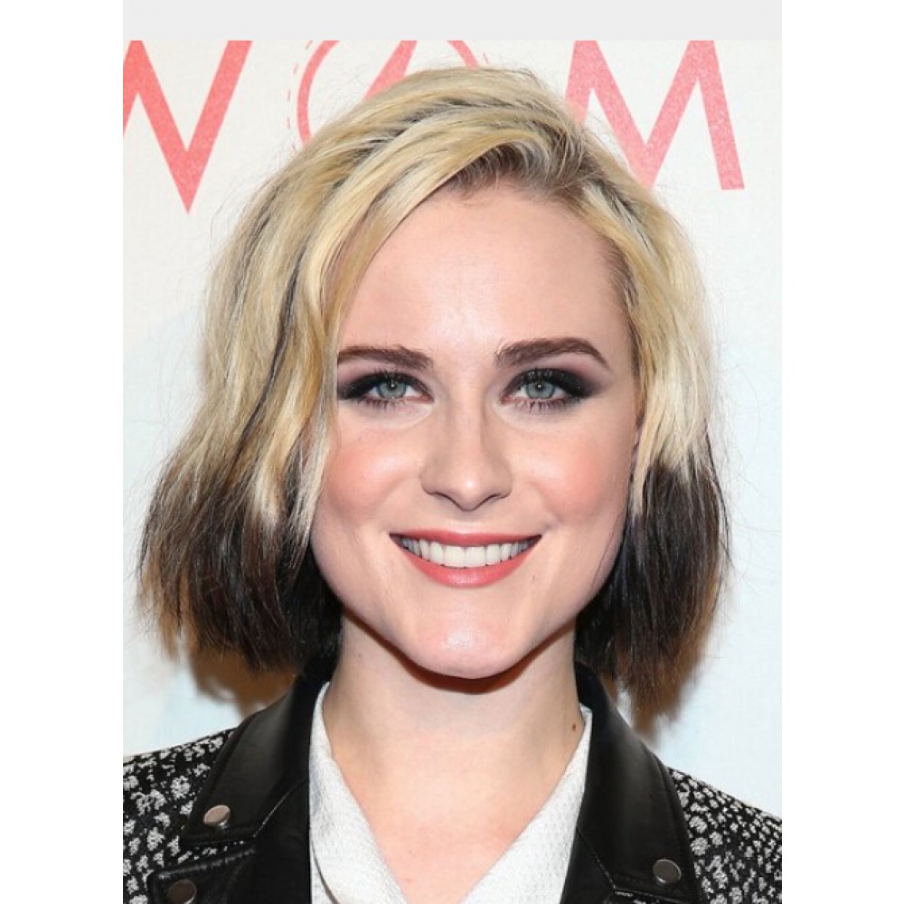 Evan Rachel Wood Elegante Kurze Bob Perücke