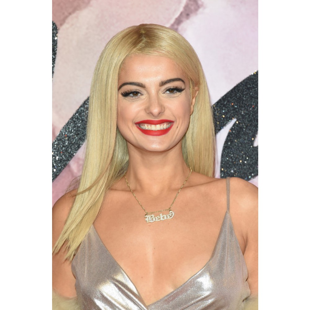 Bebe Rexha Lange Frisur Gerade Cut Synthetische Perücke