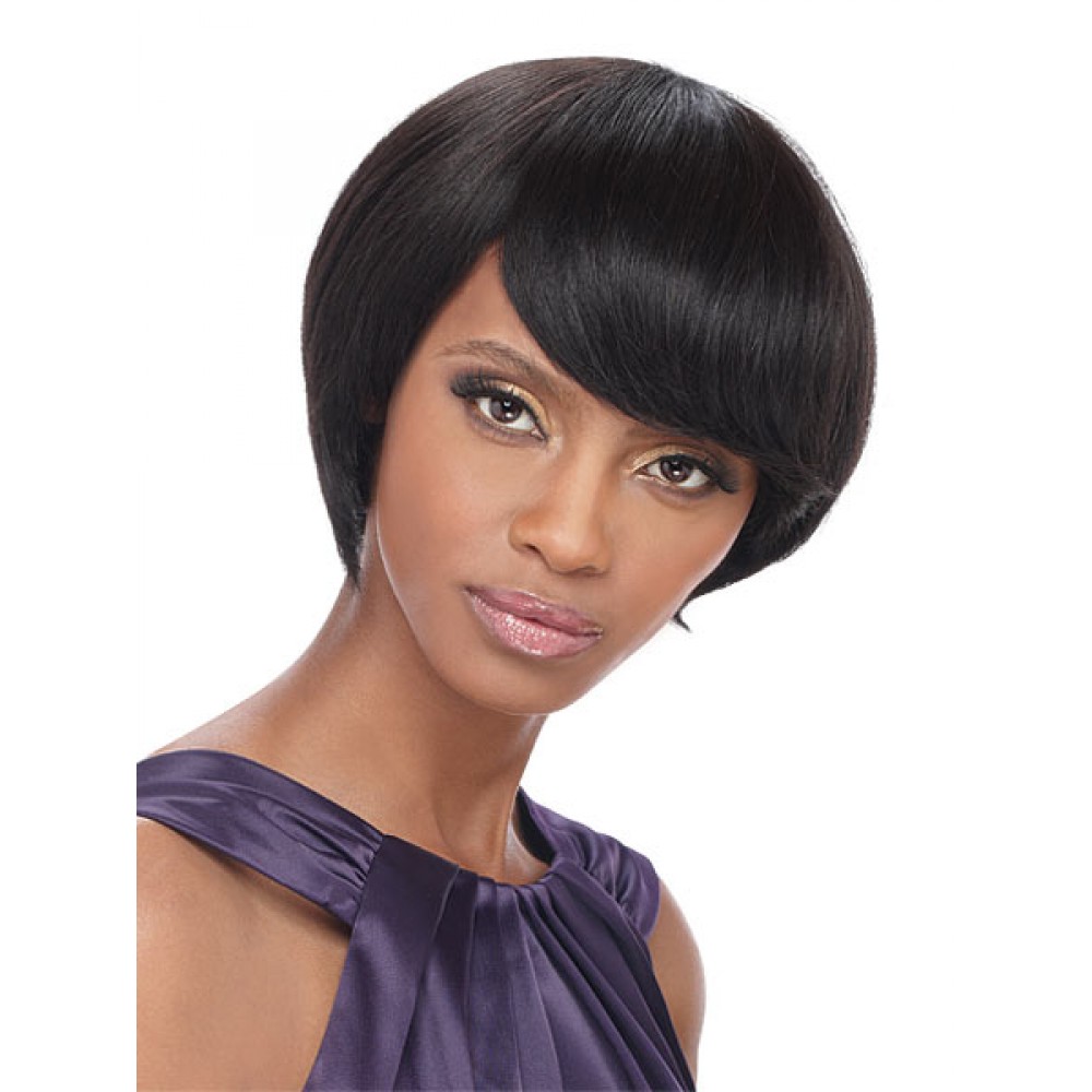Bob Cut Gerade Kurze Synthetische Perücke