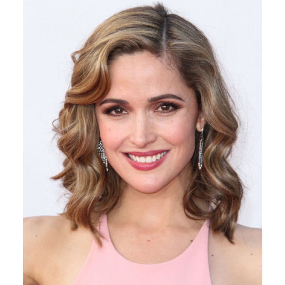 Rose Byrne Mittellange Locken Perücke