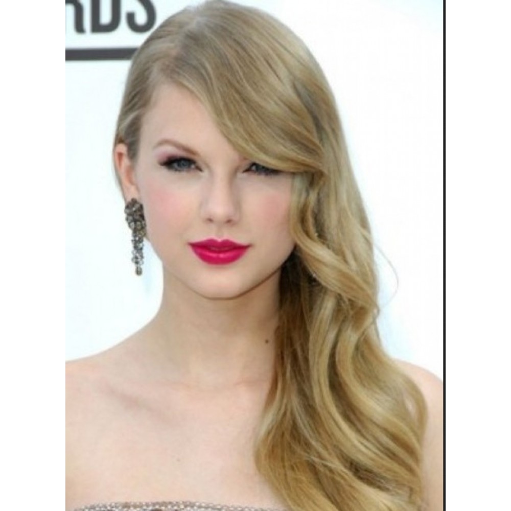 Taylor Swift Radiant Seitenscheitel Perücke