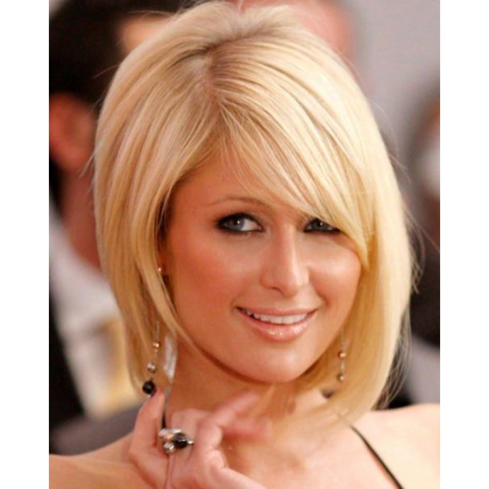 Paris Hilton Blonde Bob Perücke