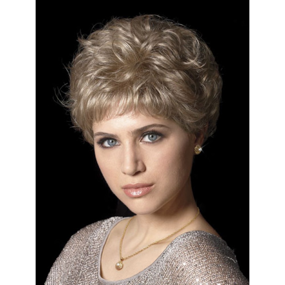 Goldblonde Synthetische Perücke