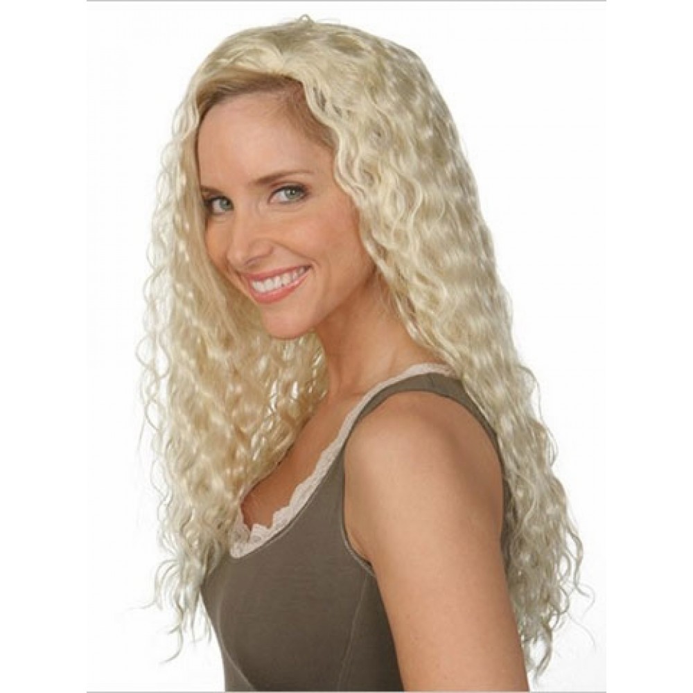 Extra Lange Locken 3/4 Perücke